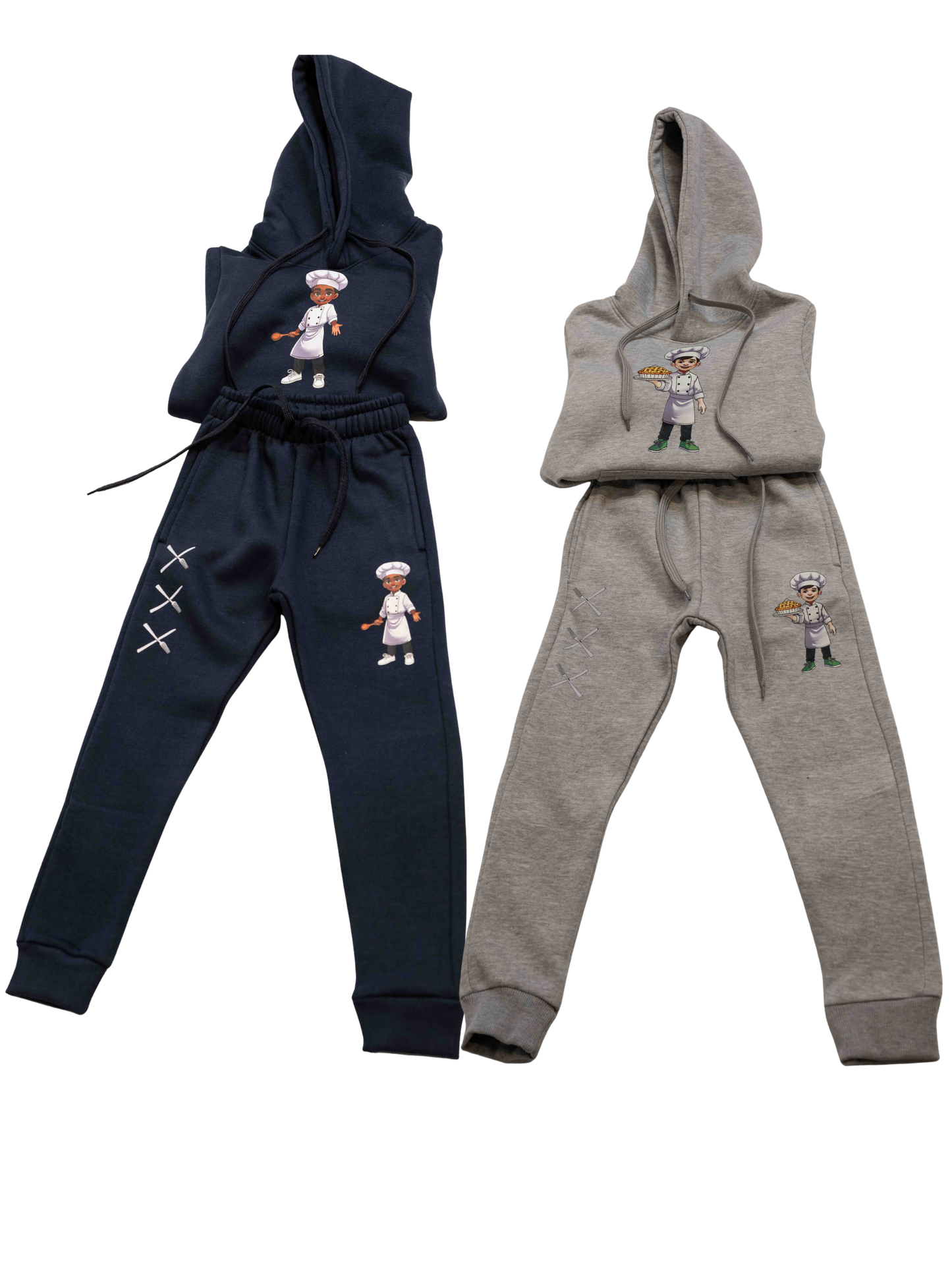 Chef - Kids Imagination Inspired Sweatsuit Set - Hoodie & Pants, Comfortable, Durable, Fun